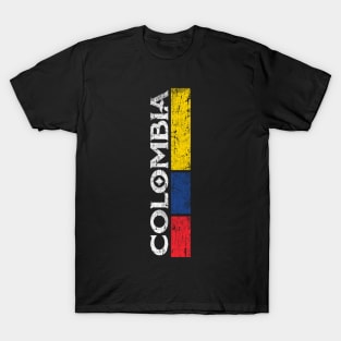 Colombia National Soccer Team Pride Flag Colombian T-Shirt